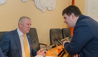 Заседание Законодательного Собрания Оренбургской области